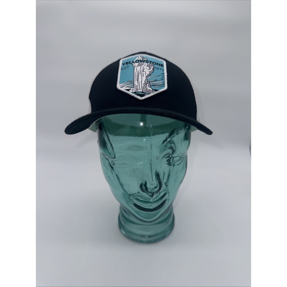 Yellowstone Est 1872 Hat Cap Fitted Size S/M Columbia Mesh Back‎ National Park